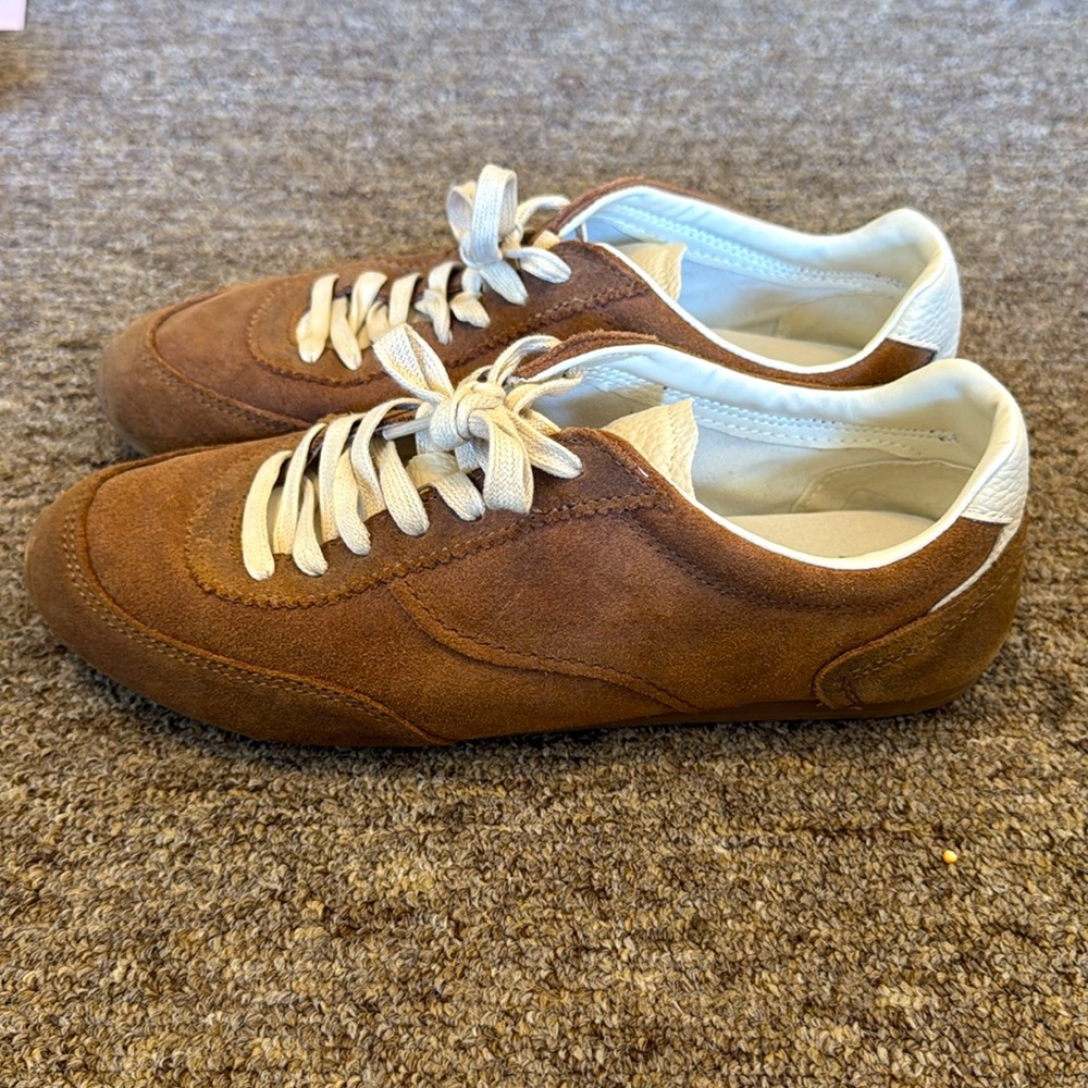Zara Womens Suede Sneakers Size 38 / Size 8